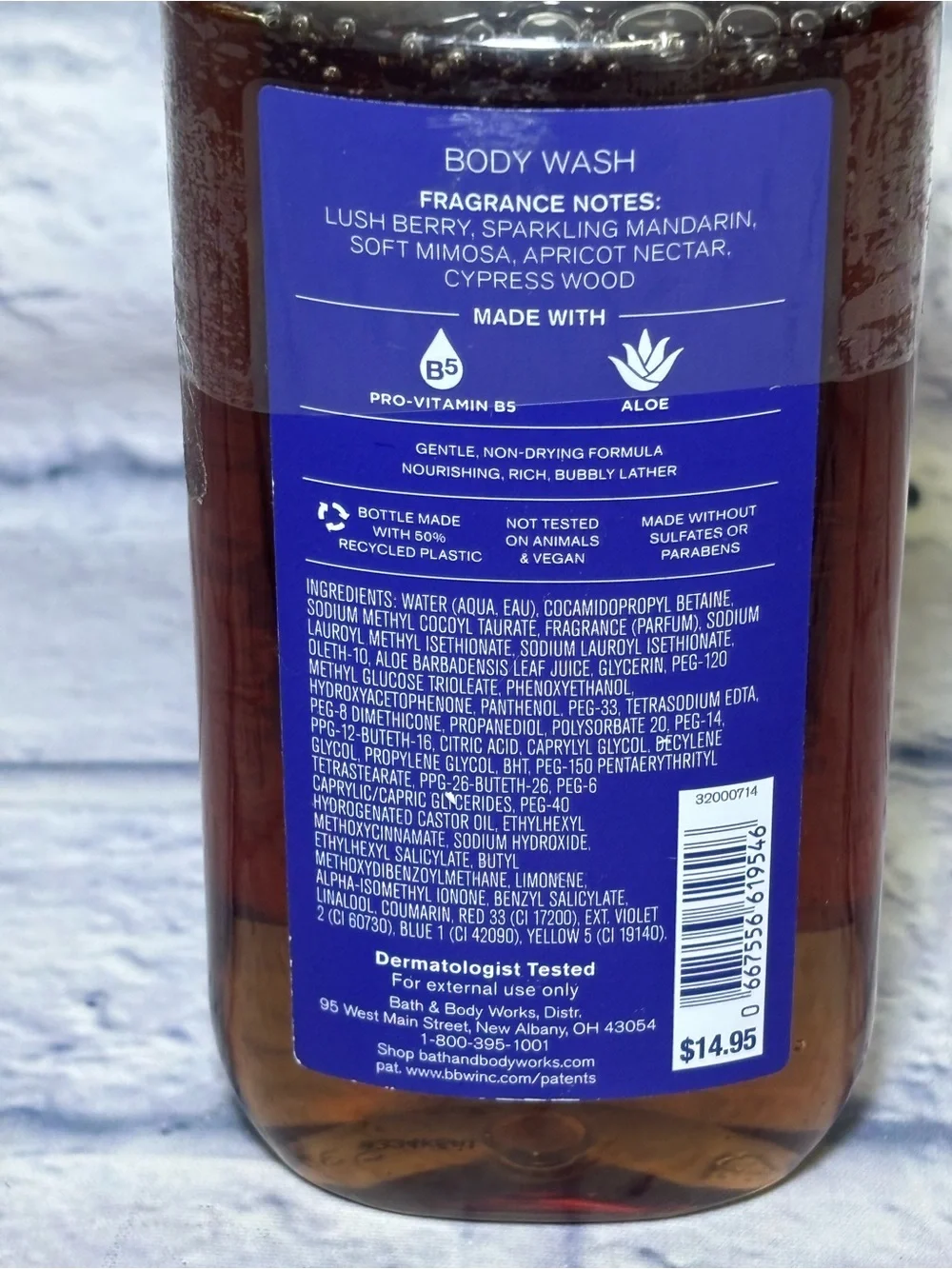 Bath & Body Works bath body